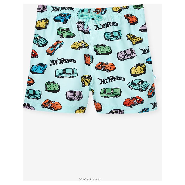 Retro Hot Wheels – Boys Swim Trunks