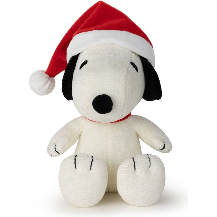 Snoopy Plush with Christmas Hat – 7″