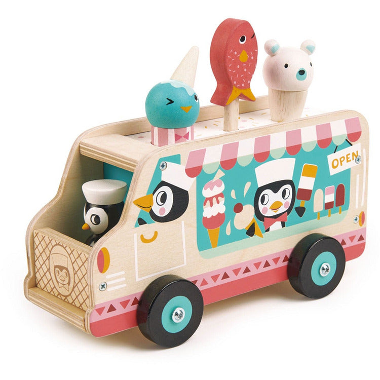 Wooden Penguin’s Gelato Van