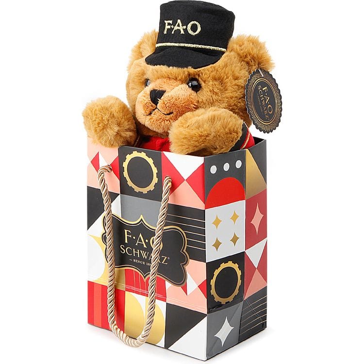 7″ Plush Bear Soldier in a Bag