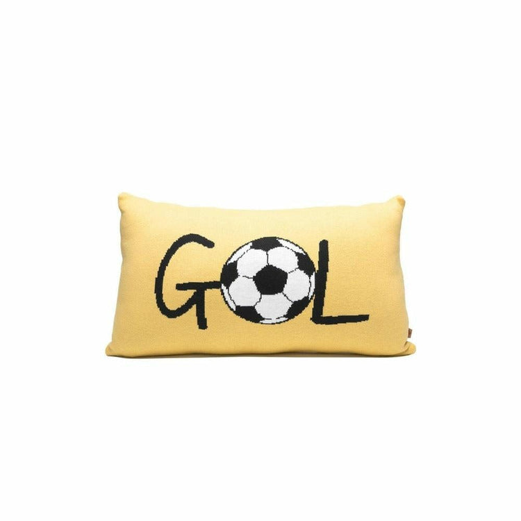 Orange GOL Soccer Pillow