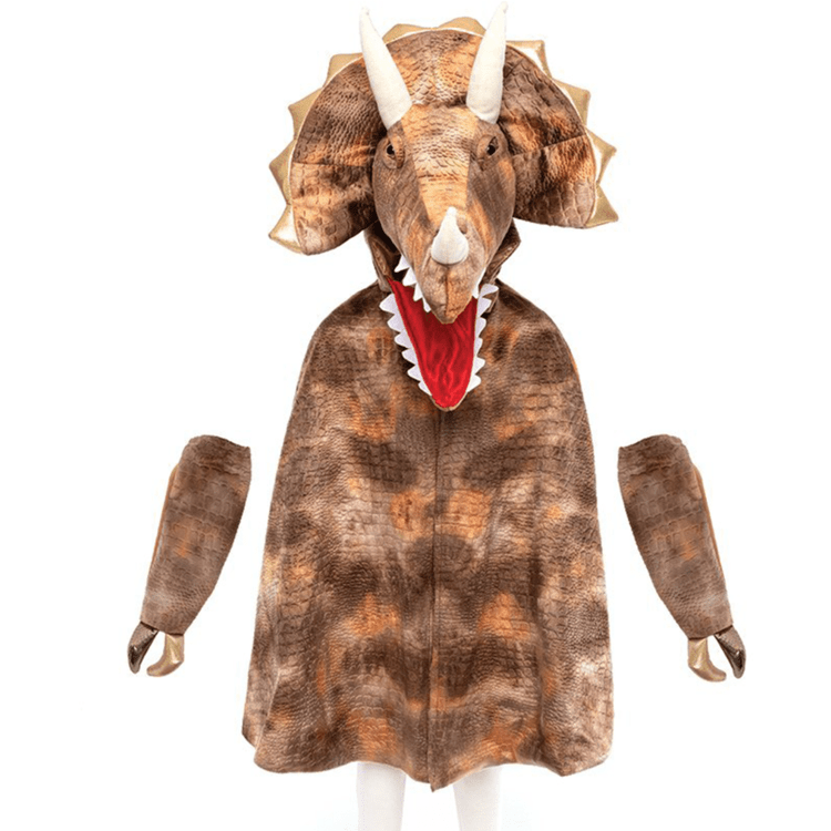 Grandasaurus Triceratops Cape with Claws – Size 4-6 Years