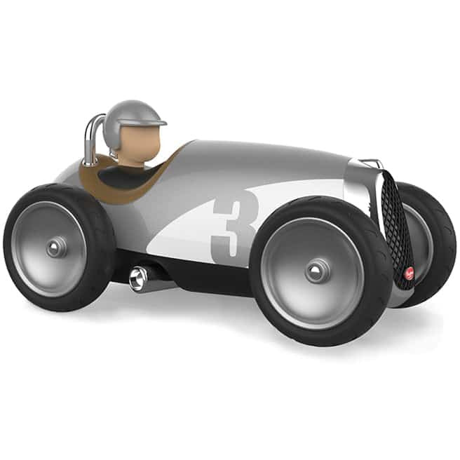 Racing Car Toy – Silver