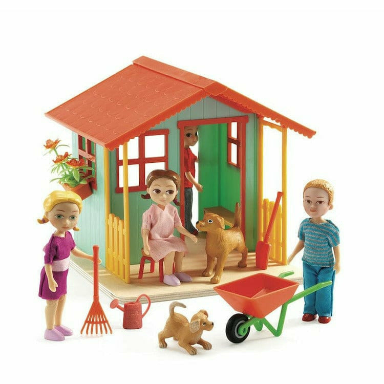 Garden Shed Dollhouse Set