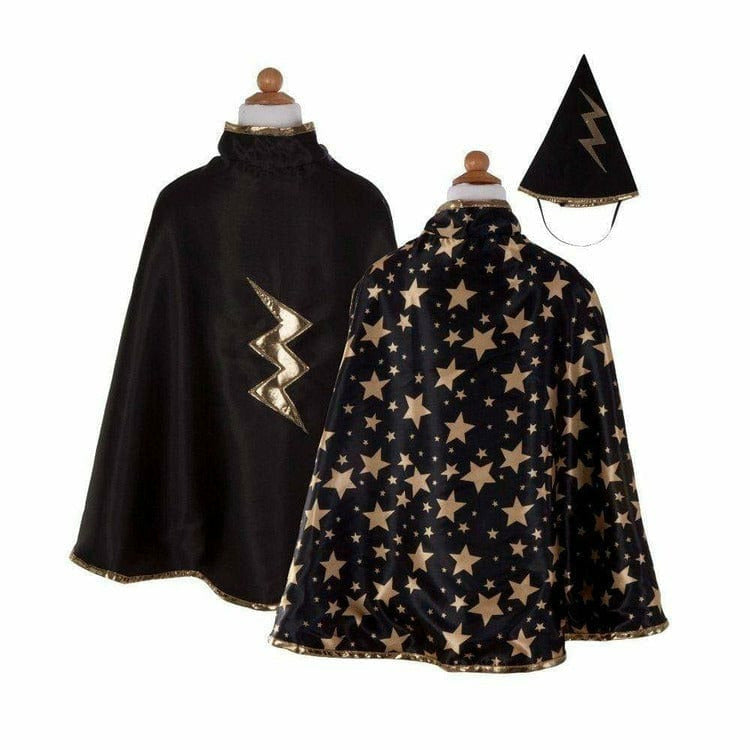 Reversible Wizard Cape & Hat – Size 4-6 Years