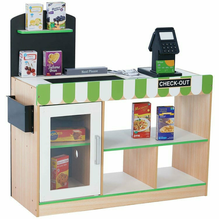 Cashier Austin Play Market Stand – Green / Wood
