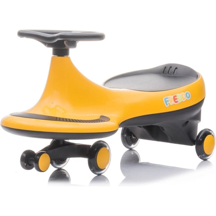 Freddo Toys Swing Car with Flashing Wheels
