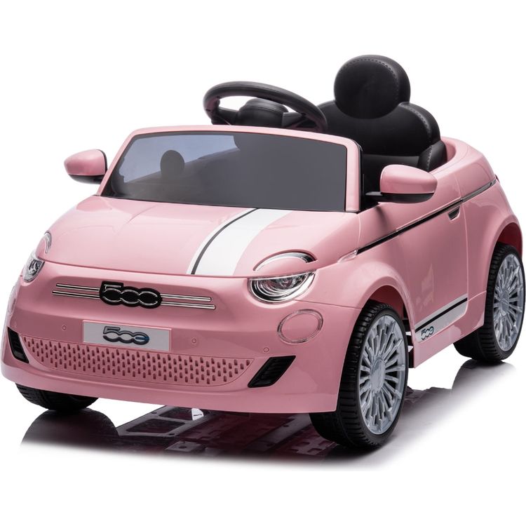 Fiat 500 12V Ride On Car – Pink