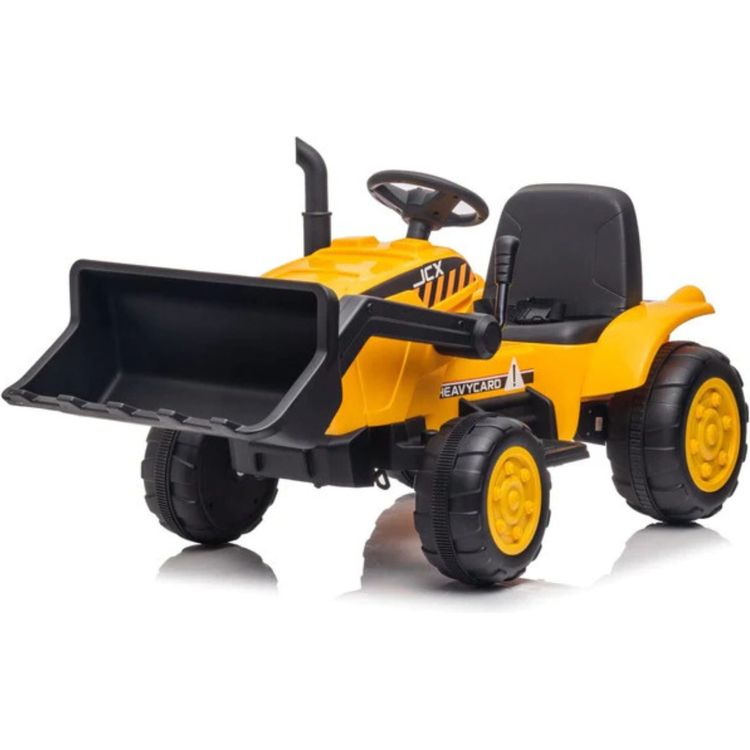 12V Freddo Excavator 1 Seater Ride on for Kids – Yellow
