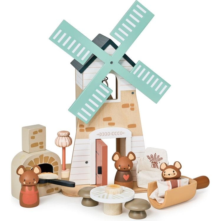 Wooden Penny Windmill