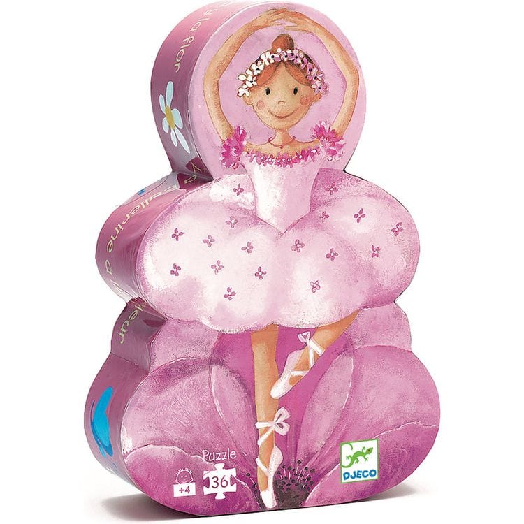 Ballerina With Flower 36 Piece Puzzle