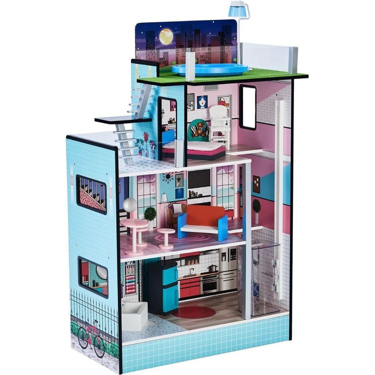 Dreamland Barcelona Dollhouse – Turquoise/Black